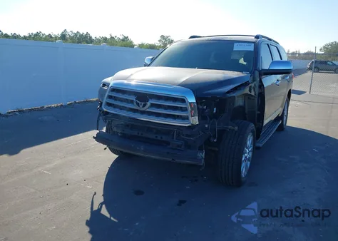 2013 Toyota Sequoia Platinum 5.7L V8 z USA, uszkodzony, nr VIN 5TDYY5G18DS045648